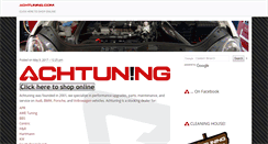 Desktop Screenshot of achtuning.com